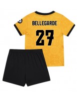 Otroške Nogometnih dresov Wolves Jean-Ricner Bellegarde #27 Domači 2025-26 Kratki rokavi (+ hlače)